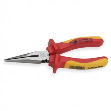 Alicate punta sermirredonda aislado vde 200mm DOGHER