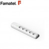 Base 5 Tomas TT sin Cable interruptor Caja (A) FAMATEL