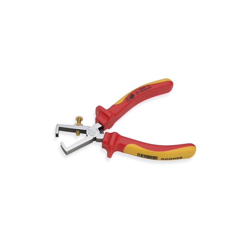Alicate Pelacables aislado vde 160mm DOGHER