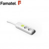Base 2 Tomas TT 3x1,5mm 1,5 metros de cable con interruptor FAMATEL