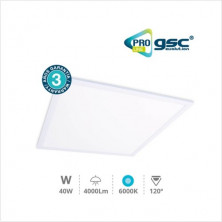 Panel LED 42w 6000K Blanco 3600 Lm 595 x 595 mm Linea PRO ÚLTIMAS UNIDADES