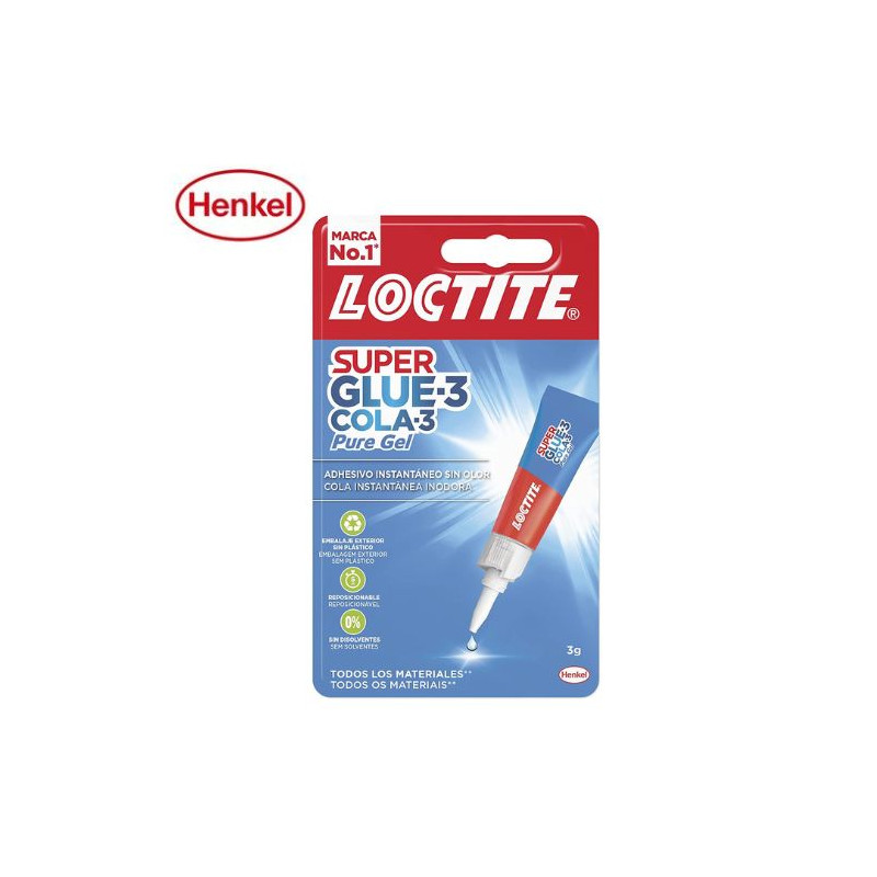 Loctite adhesivos SG Pure Gel 3 gramos - UUS