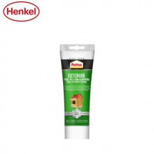 Pattex Silicona EXTERIOR Pega, sella y repara. Aplicable sobre húmedo Blanca Tubo 80ml