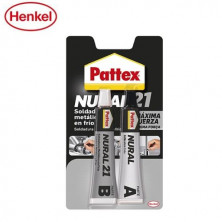 Pattex Nural 21 Blíster 120 ml - Soldadura metálica en frío -