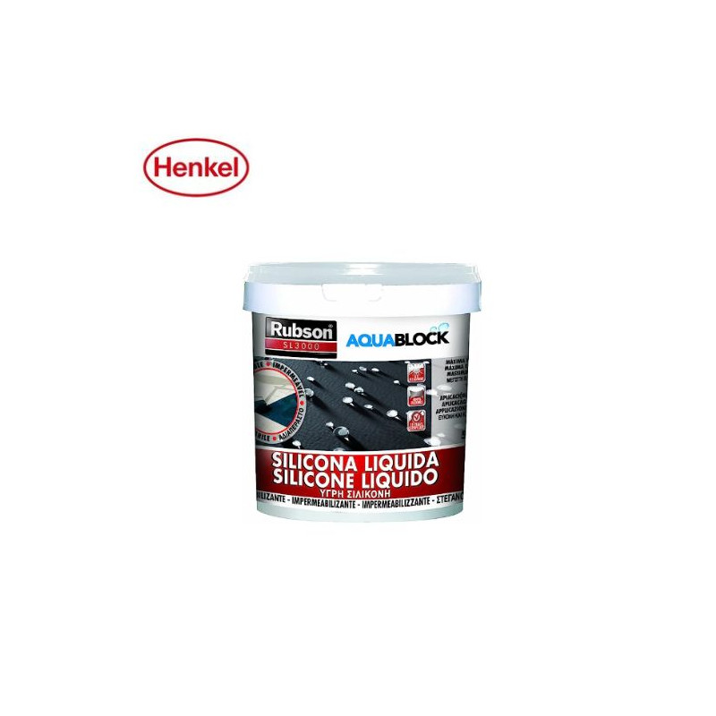 Rubson Silicona Líquida Aquablock SL3000 25Kg Blanco C1