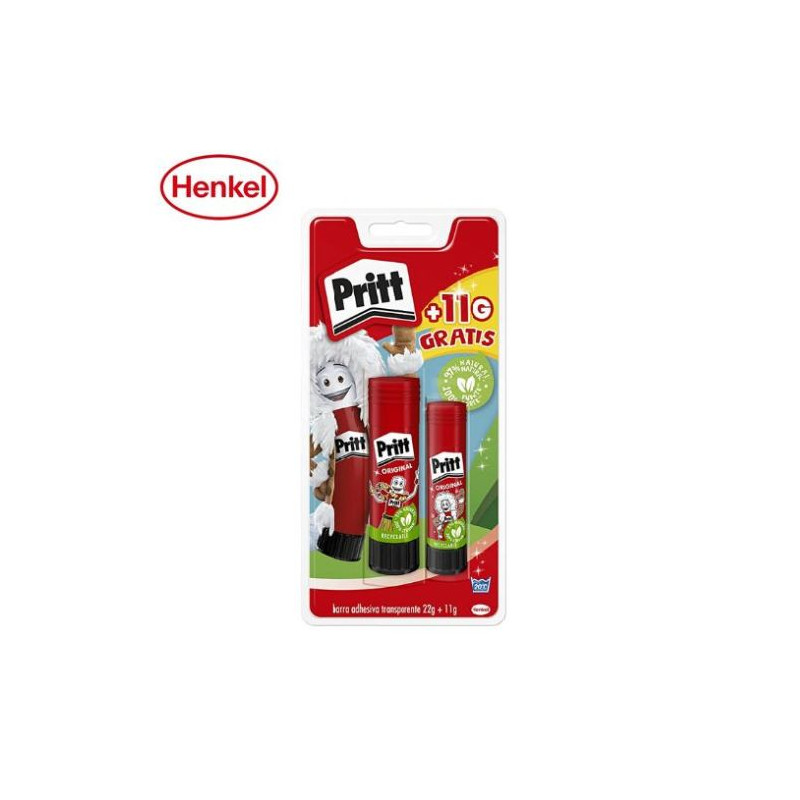 Pritt Stick Adhesivo escolar en barra 22g + 1 barra 11g GRATIS ÚLTIMAS UNIDADES