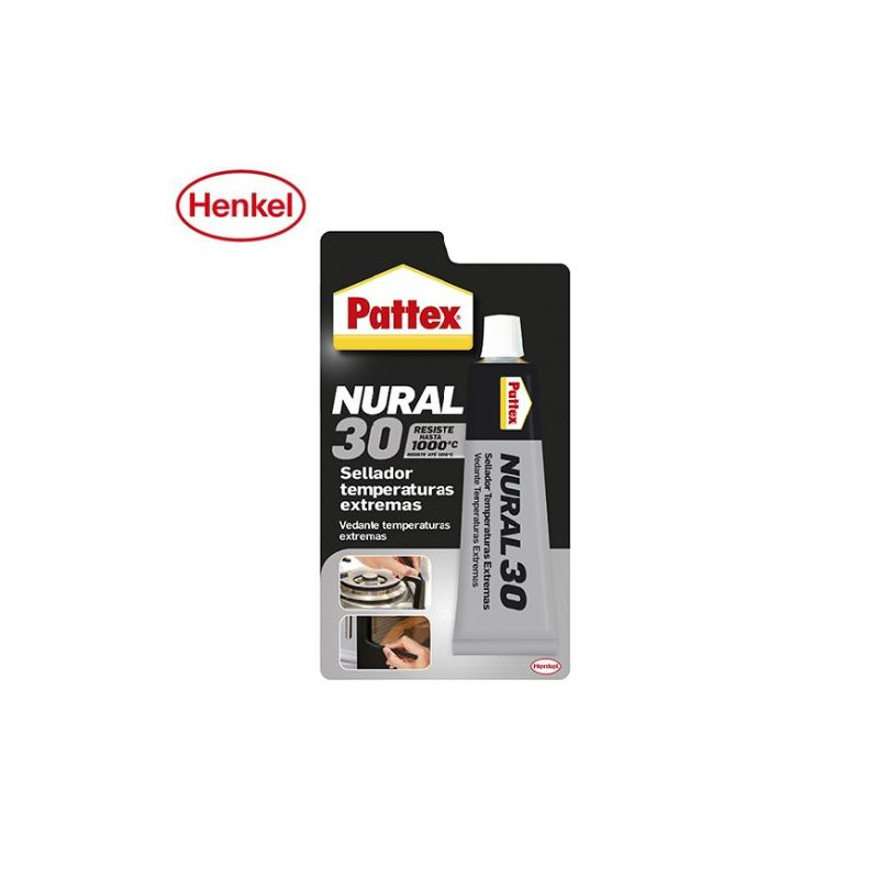 Pattex Nural 30 Blister 140 g - Sellador temperaturas extremas -