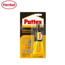 Pattex Cola de contacto Transparente 50g Blister -12- C12