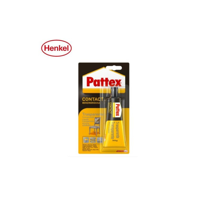 Pattex Cola de contacto Transparente 50g Blister -12- C12