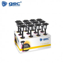 Estaca Jardín solar Bouquet Negro -12 unidades- Precio por unidad GSC C12/12