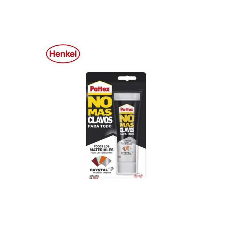 Pattex No Mas Clavos PARA TODO Crystal 90g Blister C12