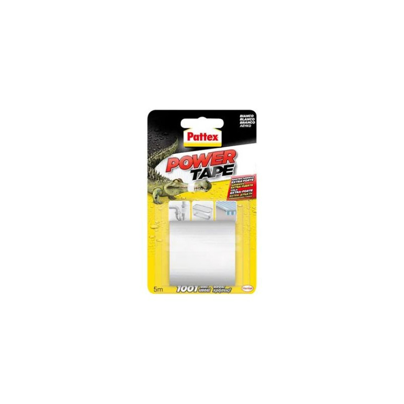 Pattex Power Tape 50mm x 5m Blanco Blister