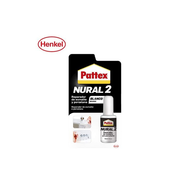 Pattex Nural 2 Blister 50 g - Reparador de esmalta y porcelana -