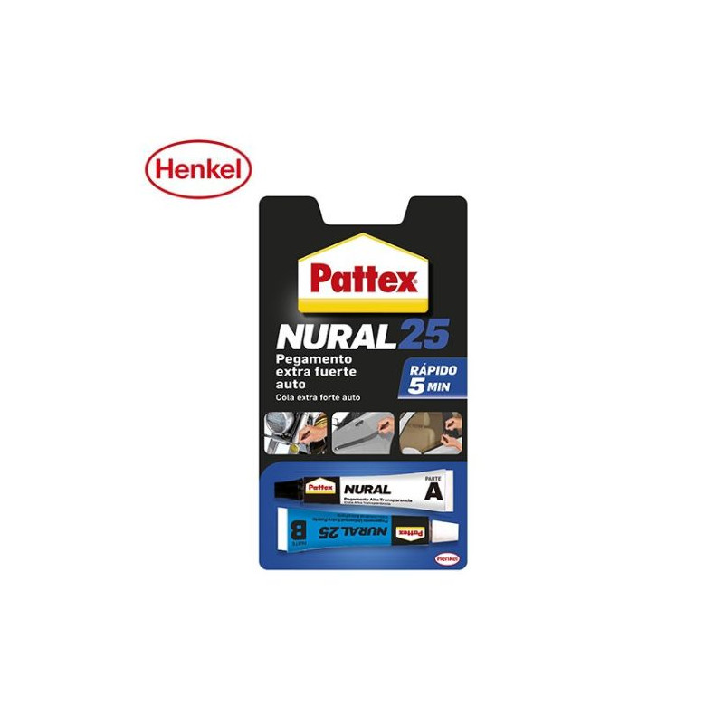 Pattex Nural 25 Blister 22ml -12- - Pegamento extra fuerte auto - C12