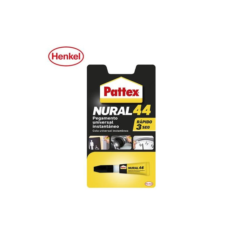 Pattex Nural 44 Blister 3 g - Pegamento Universal instantáneo