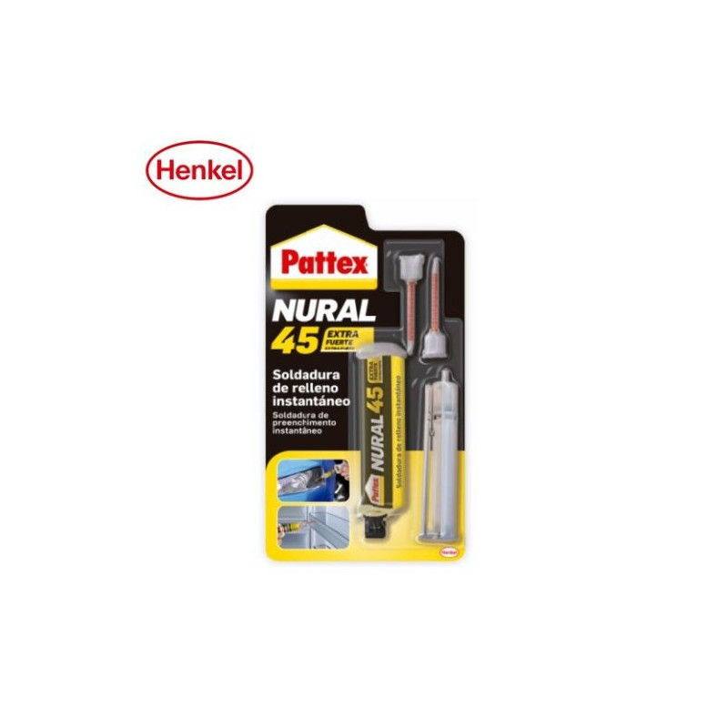 Pattex Nural 45 Blister 11g -6- - Pegamento Universal instantáneo Bicomponente C6