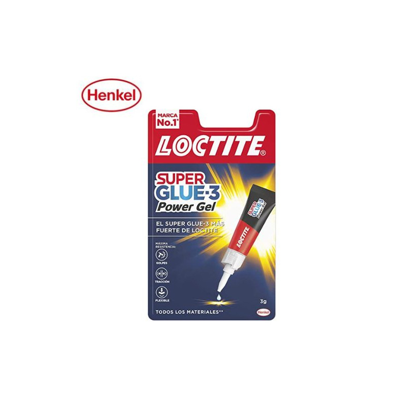 Loctite adhesivos SG Power Gel 3 gramos -12- C12