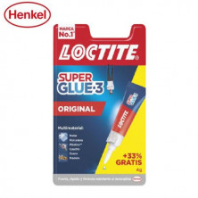 Loctite adhesivos SG Original 3 gramos + 33% gratis