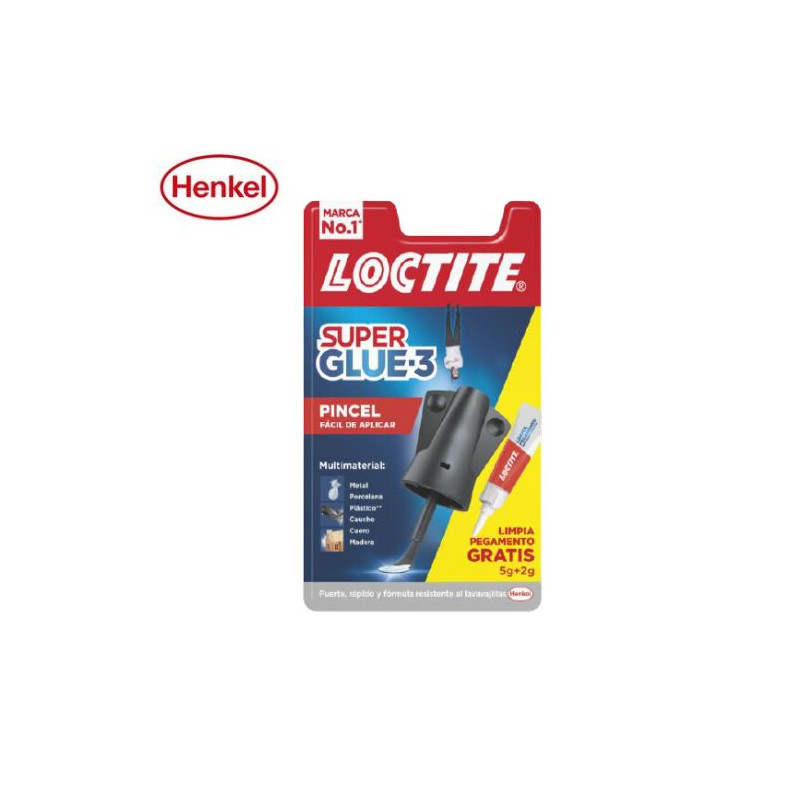Loctite adhesivos SG Pincel 5 gramos + REGALO Limpiapegamento C15