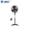 Ventilador de pie con mando 45W 43cm Negro ÚLTIMAS UNIDADES
