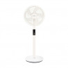Ventilador portátil de pie Sanluri con mando Diámetro 39cm 15W motor DC Blanco GSC