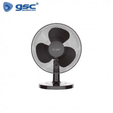 Ventilador de sobremesa 35W Diámetro 34cm Negro GSC C1/1