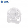 Mini Ventilador de sobremesa 3W USB Diámetro 15cm Blanco Alua GSC C1/28
