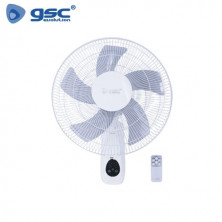 Ventilador de pared 50W Diámetro 43cm Blanco Barsi GSC C1/1