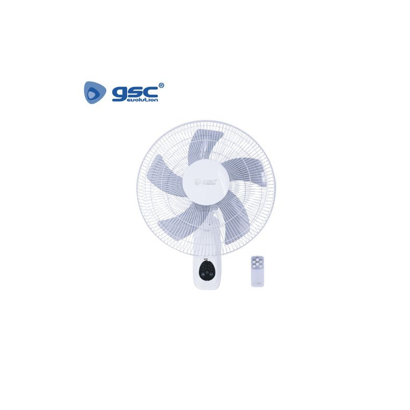 Ventilador de pared 50W Diámetro 43cm Blanco Barsi GSC C1/1