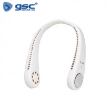 Ventilador de cuello portátil USB recargable Blanco Salaro GSC C1/20