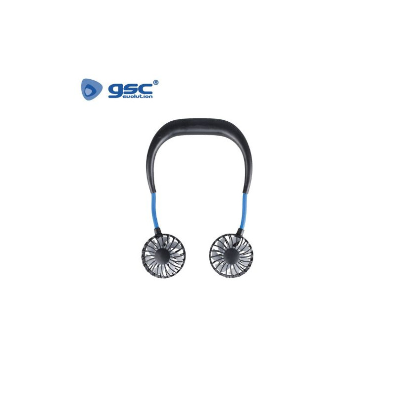 Ventilador de cuello portátil USB recargable Bhari GSC C1/40