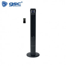 Ventilador de torre con mando 45W Negro Kodima GSC C0/0