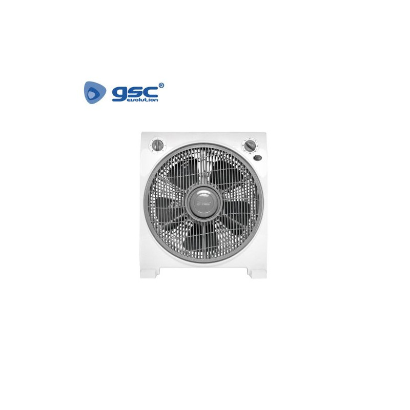 Ventilador Box Fan cuadrado 45W Diámetro 31cm Behda GSC C1/1
