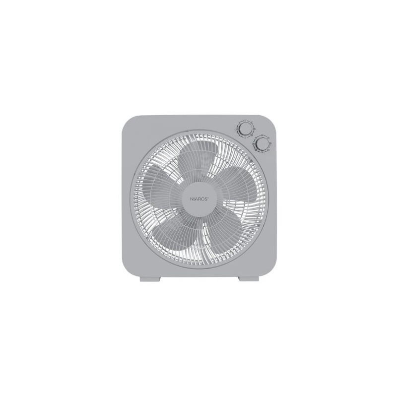 Ventilador Box Fan Bronte Diámetro 31cm 45W Gris GSC