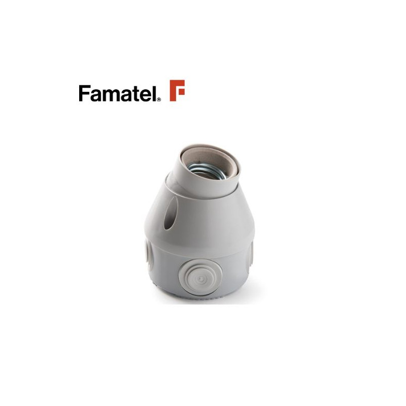 Portalámpara E27 Superficie Zócalo Orientable FAMATEL | 6