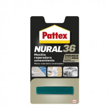 Pattex Nural 36 Blister 48g - Masilla reparadora para saneamiento -