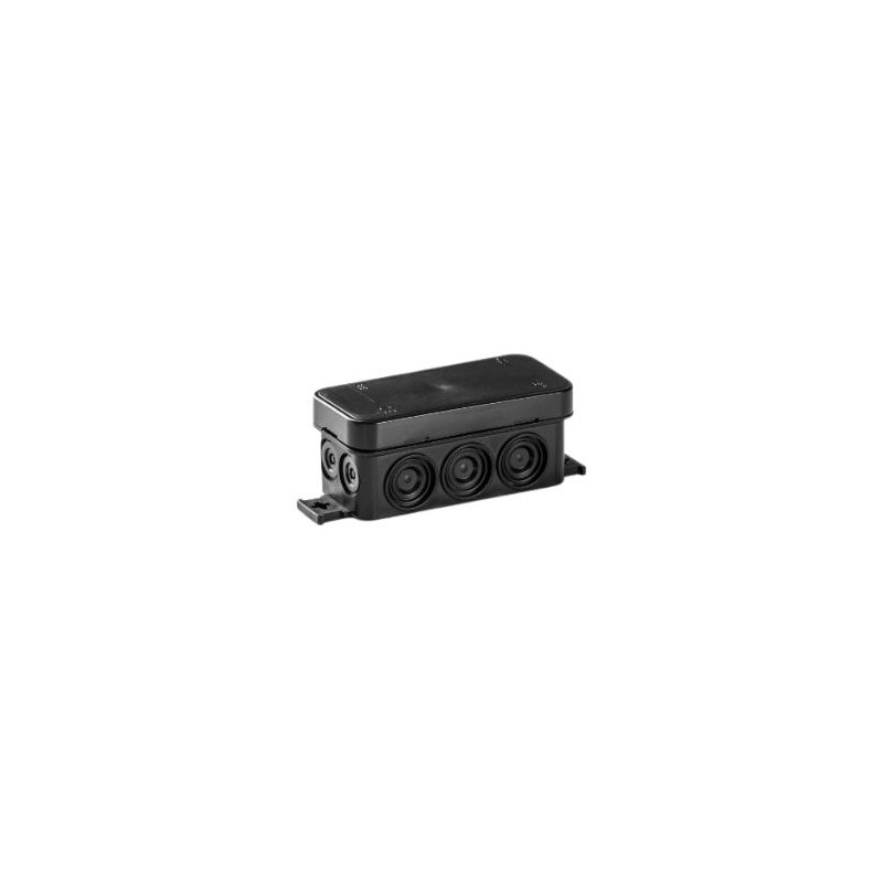 Caja estanca 90x43mm IP55 Negra FAMATEL C8