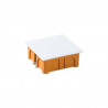 Caja empotrar 100x100x45mm para pladur con tapa FAMATEL C6