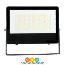 Proyector FORGE MULTIPLEX 100/150/200w CCT Ajustable tono luz Negro IP65 SILVER