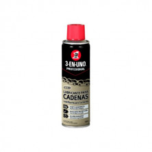Lubricante de cadenas Spray 250ml. 3-EN-UNO C1/6