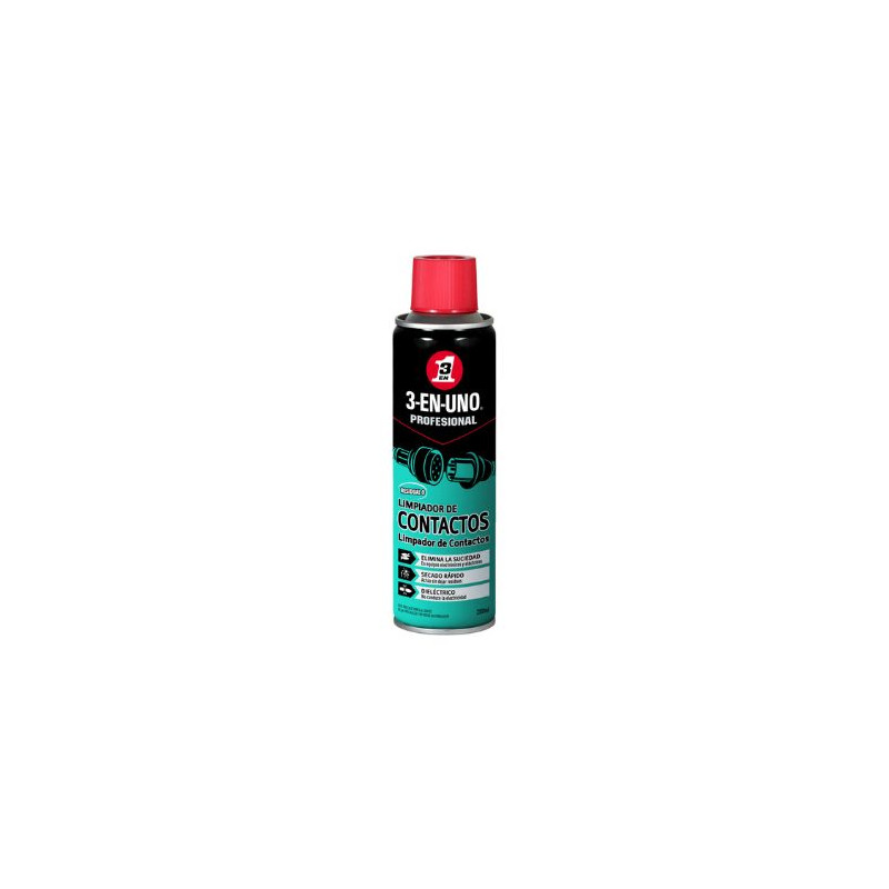 Limpiador de contactos Spray 250ml. 3-EN-UNO C1/6