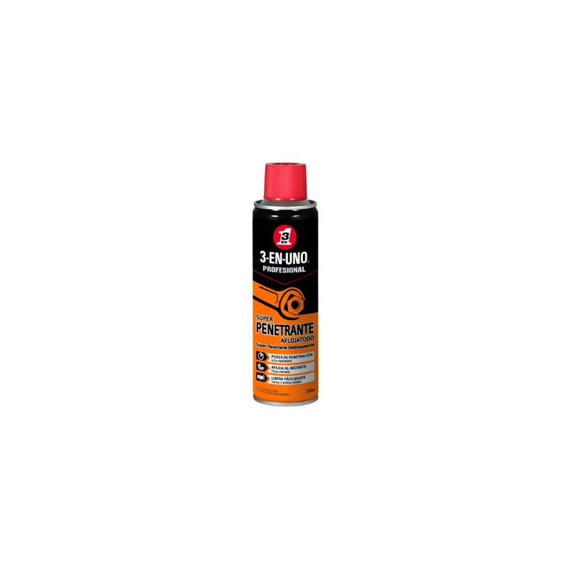 Super penetrante aflojatodo Spray 250ml. 3-EN-UNO C1/6