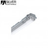 Pantalla estanca LED IP65 para 1 tubo T8 150cm VISE SILVER