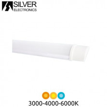 Regleta Pantalla Electrónica LED 40w CCT Tono de luz ajustable 4400Lm 1200mm Blanca GAYE