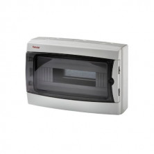 Armario superficie 12 Elementos Puerta transparente 217x307x105mm Acqua IP65 FAMATEL