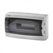 Armario superficie 18 Elementos Puerta transparente 286x431x141mm Acqua IP65 FAMATEL