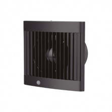 Extractor doméstico 15w diámetro 100mm Negro Amina GSC