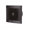 Extractor doméstico 15w diámetro 100mm Negro Amina GSC
