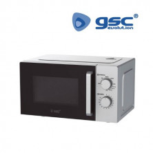 Microondas 20L con grill 700w Gris Helnes GSC C1/1