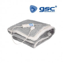 Manta eléctrica 180x130cm 160w Gris VÄLINE C1/4